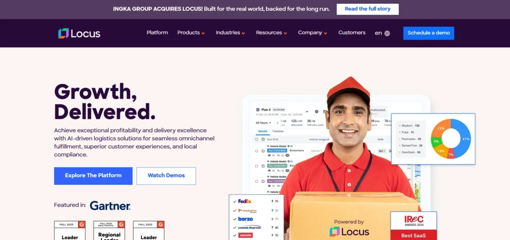 logistics software - Locus