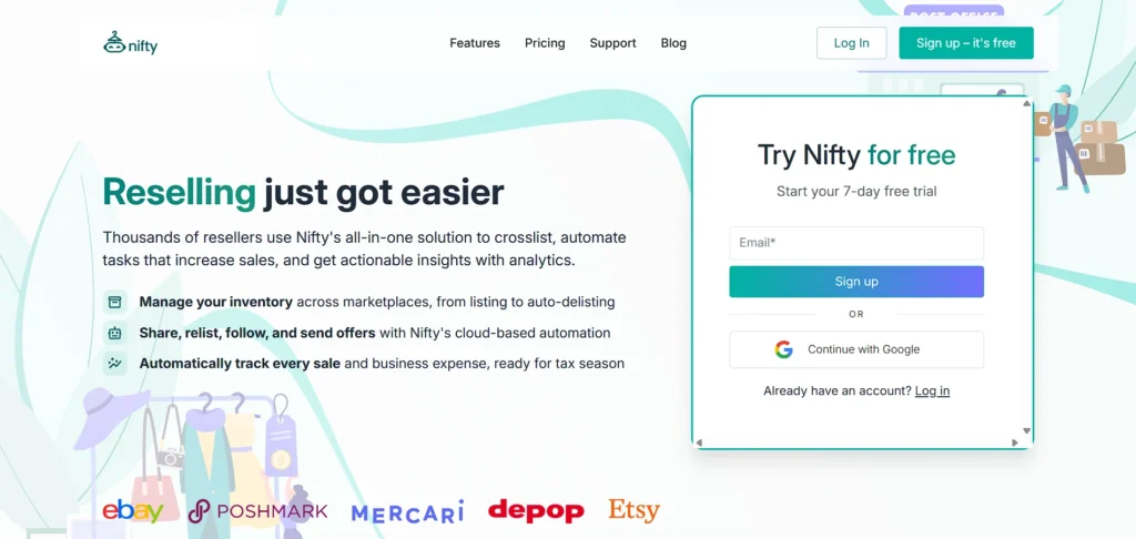 logistics software - Nifty