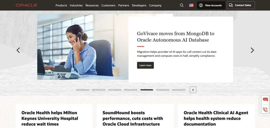 secure database management platform - Oracle Database