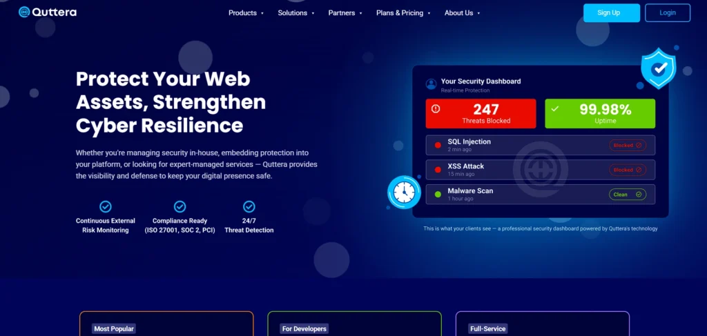 Website Vulnerability Scanner - Quttera Web Malware Scanner