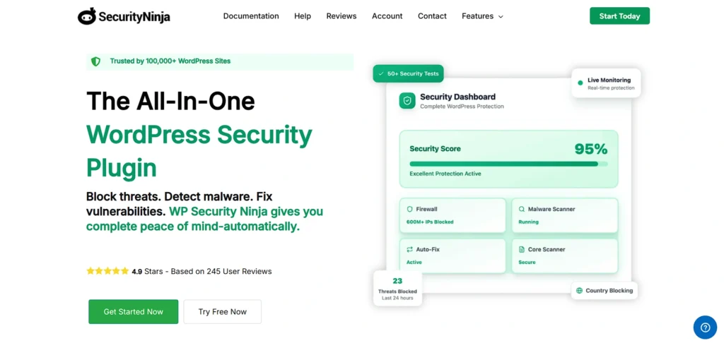 Website Vulnerability Scanner - Security Ninja
