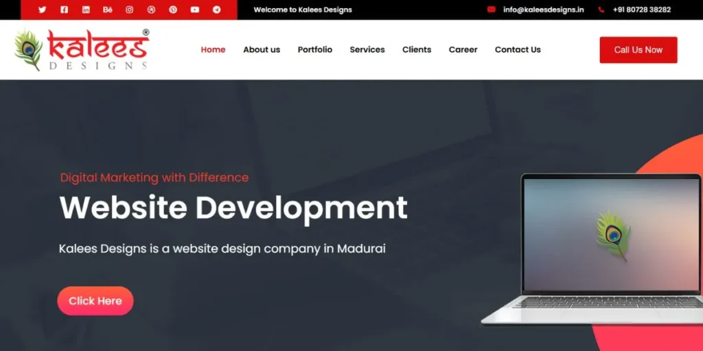 Web Design Companies in Madurai