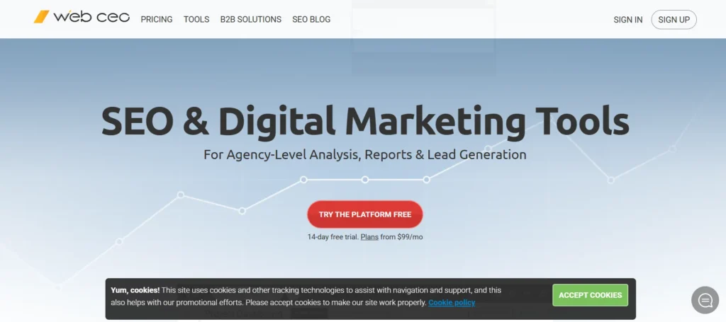 WebCEO - White Label SEO Audit Tool