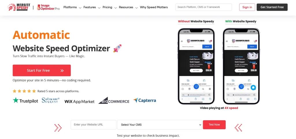 web optimization software solution - Website Speedy