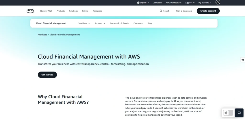 Cloud Cost Management Tools-AWS Cost Explorer
