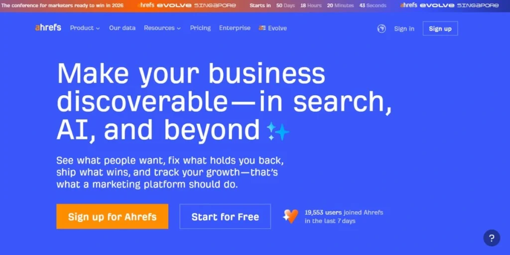 Ahrefs - YouTube SEO Tools