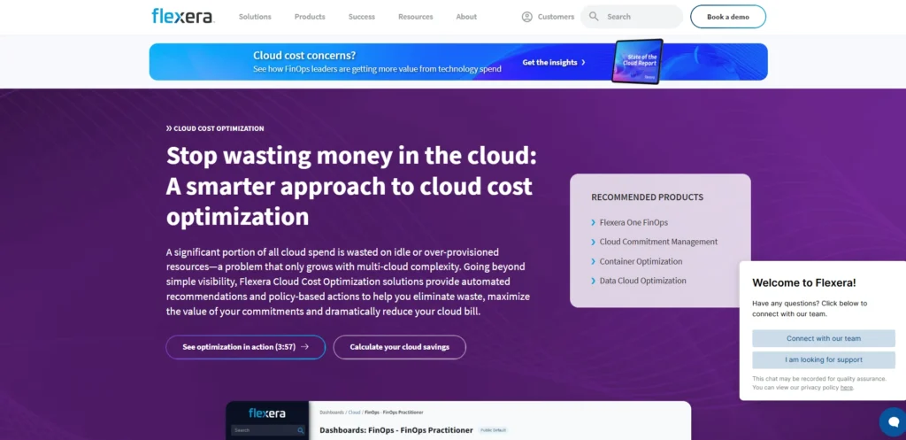 Cloud Cost Management Tools-Flexera Cloud Cost Optimization