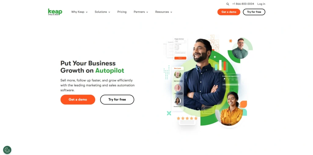 CRM Software for Startups - Keap