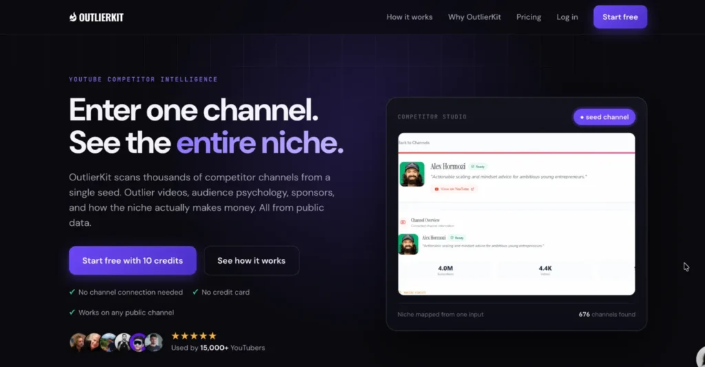 OutlierKit- - YouTube SEO Tool