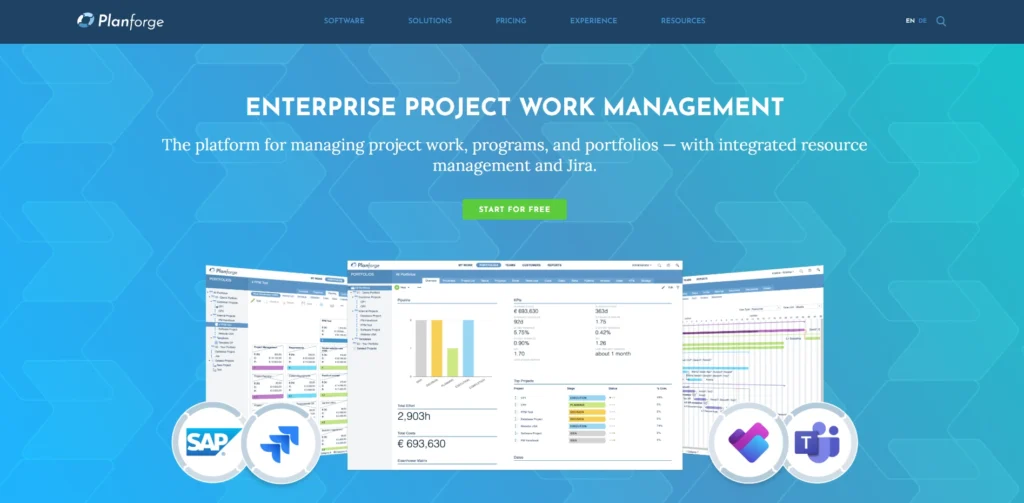 Portfolio Management Software-Planforge