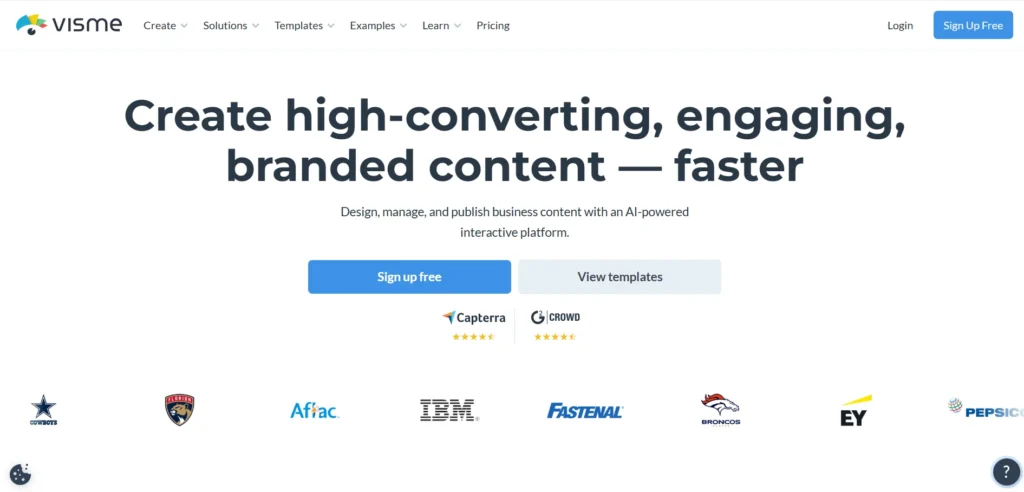 AI Presentation Tool - Visme AI