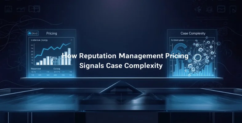 How Reputation Management Pricing Signals Case Complexity