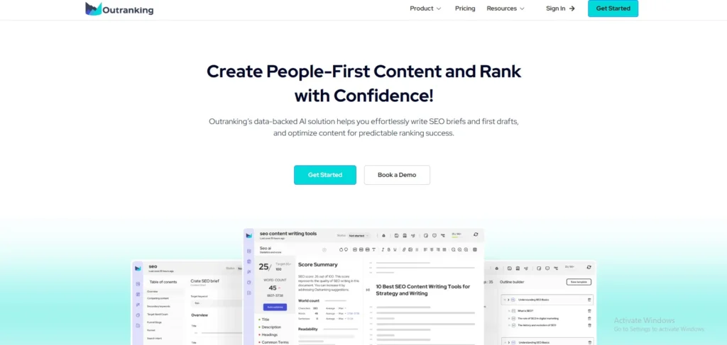 Content Optimization Tools-Outranking