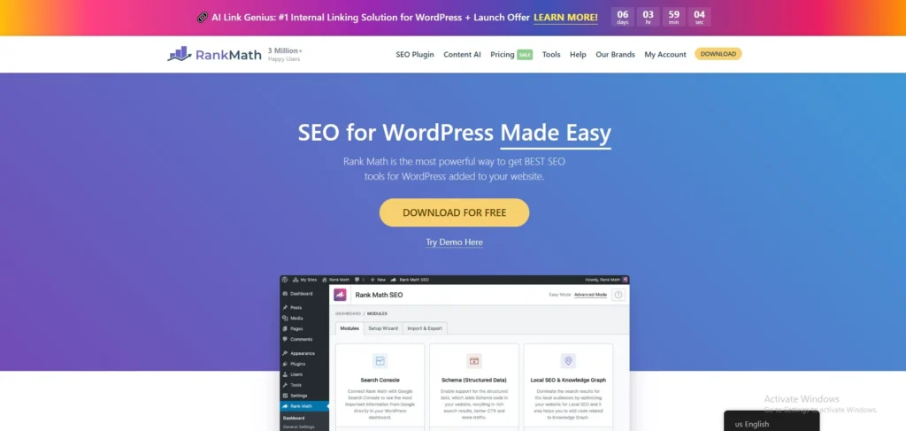 Content Optimization Tools-Rank Math