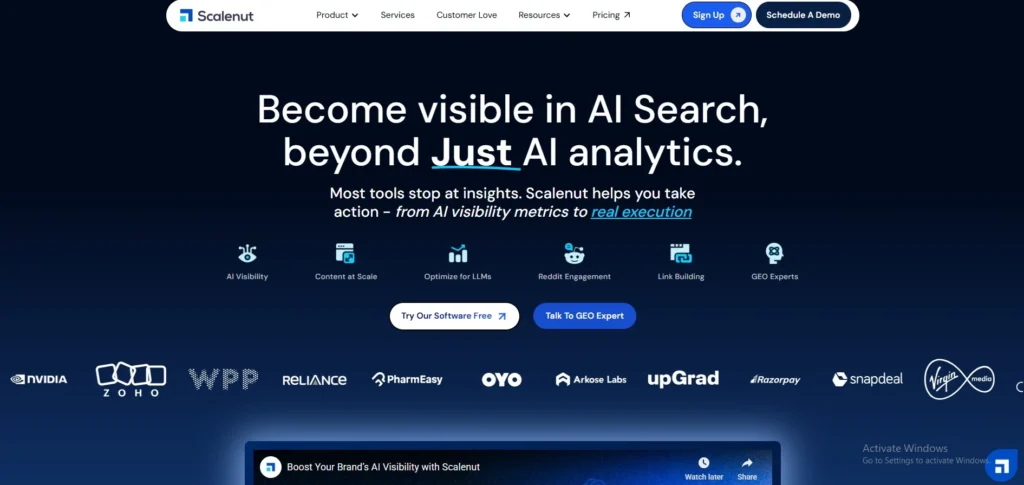 Content Optimization Tools-Scalenut