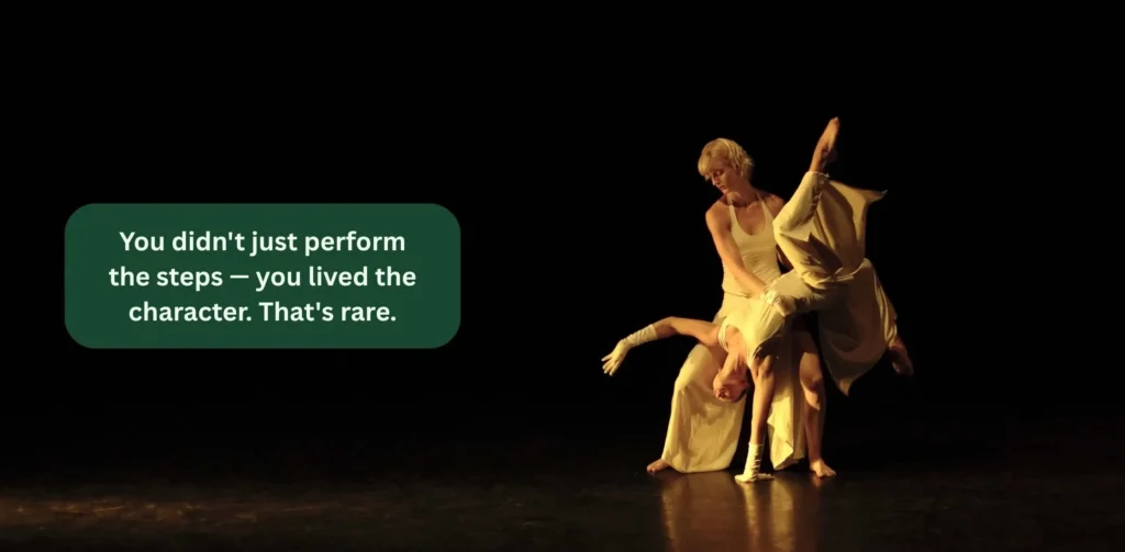 Comments for Dance Performance