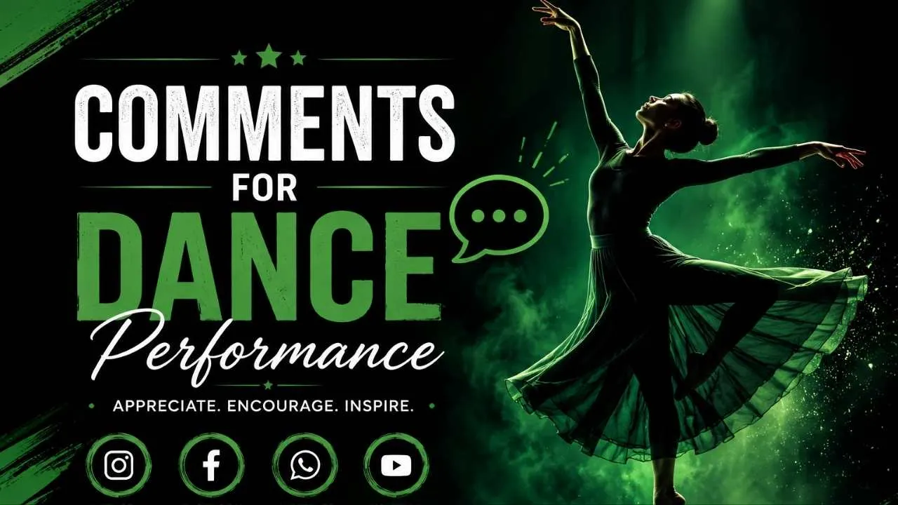Comments for Dance Performance