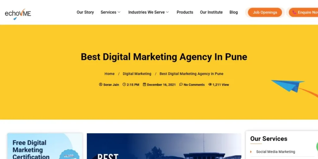 Digital Marketing Agencies in Pune