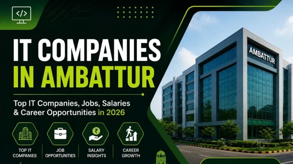 Top 20 IT Companies in Ambattur (2026) | Jobs, Salaries