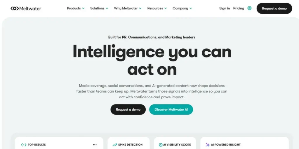 Meltwater - Brandverity Competitors