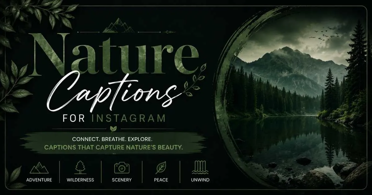 Nature Captions for Instagram