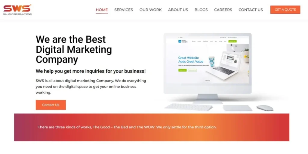 Sahir Web Solutions - IT Companies in Chandigarh