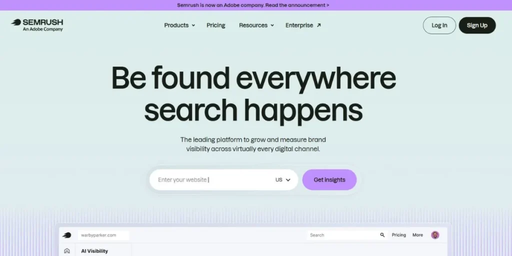 Semrush - Brandverity Competitors