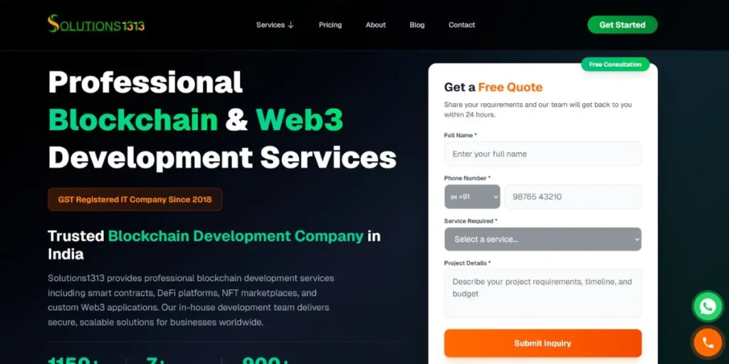Solution 1313 - IT Companies in Chandigarh