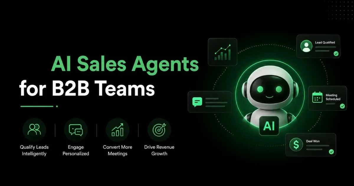 AI Sales Agents for B2B Teams