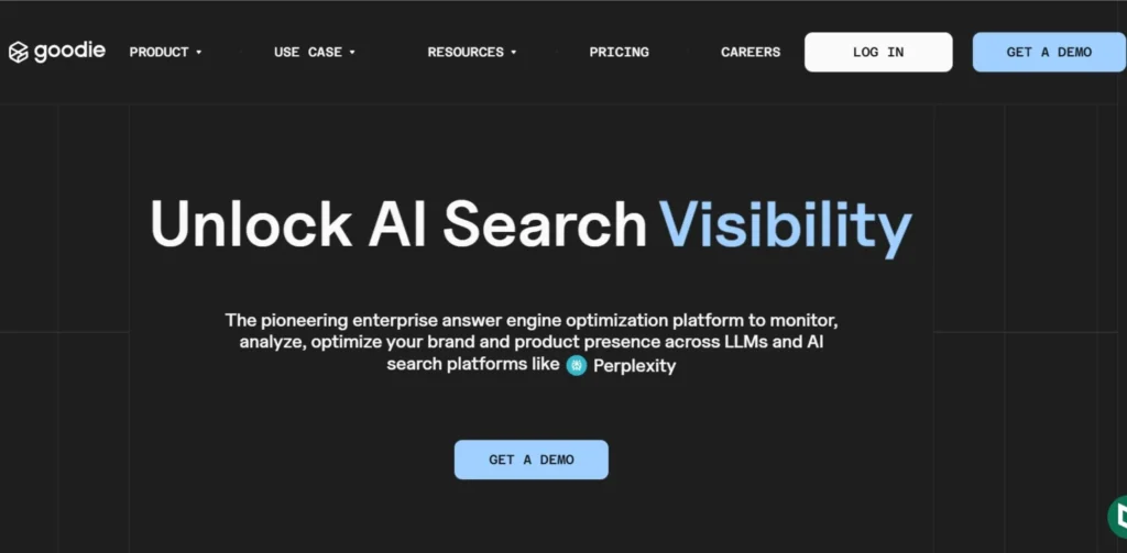 AI Visibility Monitoring Tools - Goodie AI