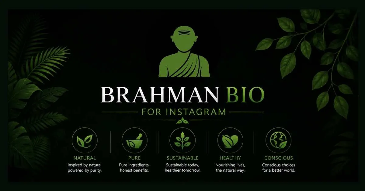 Brahman Bio for Instagram