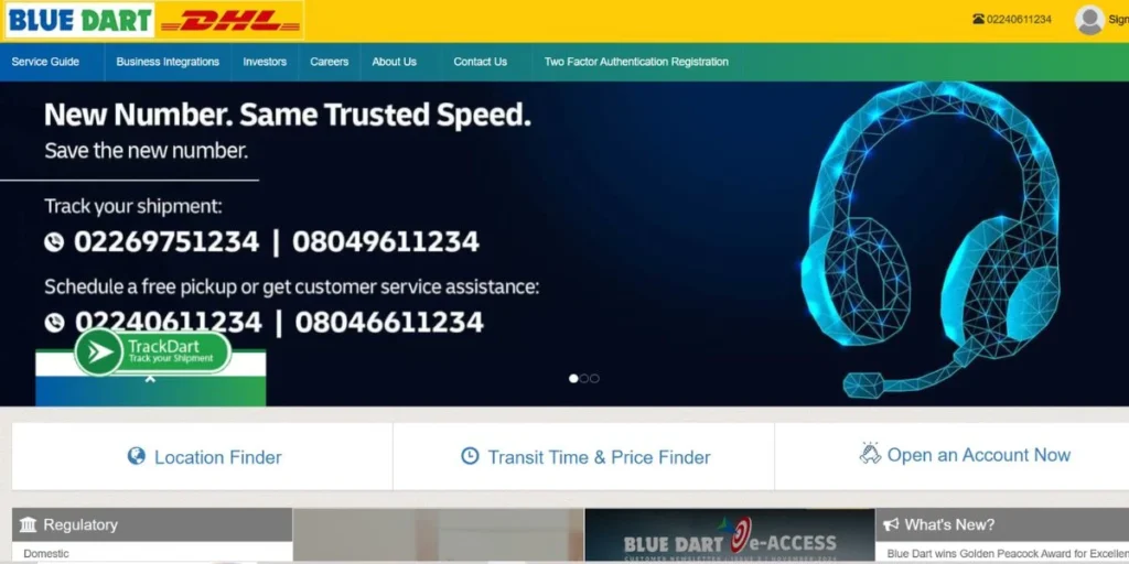 Blue Dart Express - Logistics Companies in Chennai