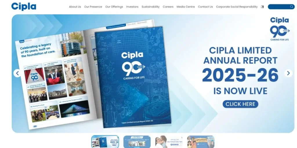 Cipla - Pharmaceutical Companies in India