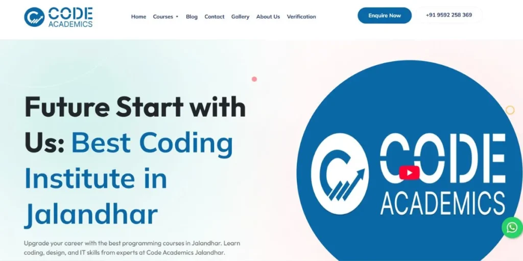 10 Best Digital Marketing Courses in Jalandhar 2026: Fees, Syllabus, Placement & Reviews Code Academics - Digital Marketing Courses in Jalandhar