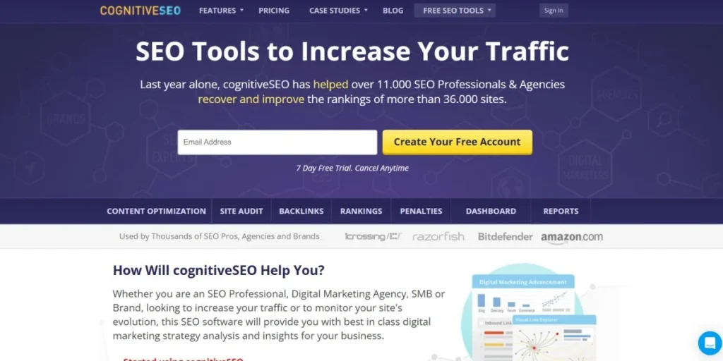 CognitiveSEO - Backlink Audit Tools