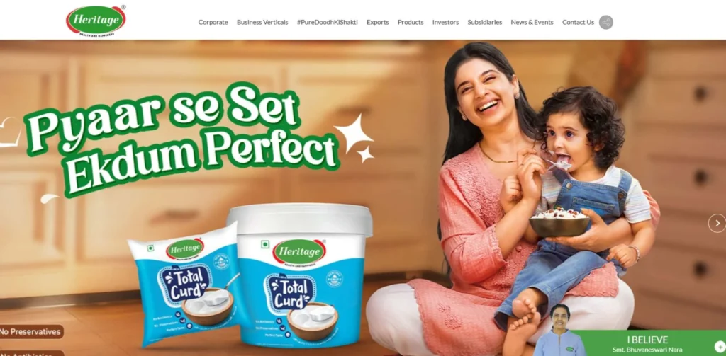 Dairy Products Companies in India