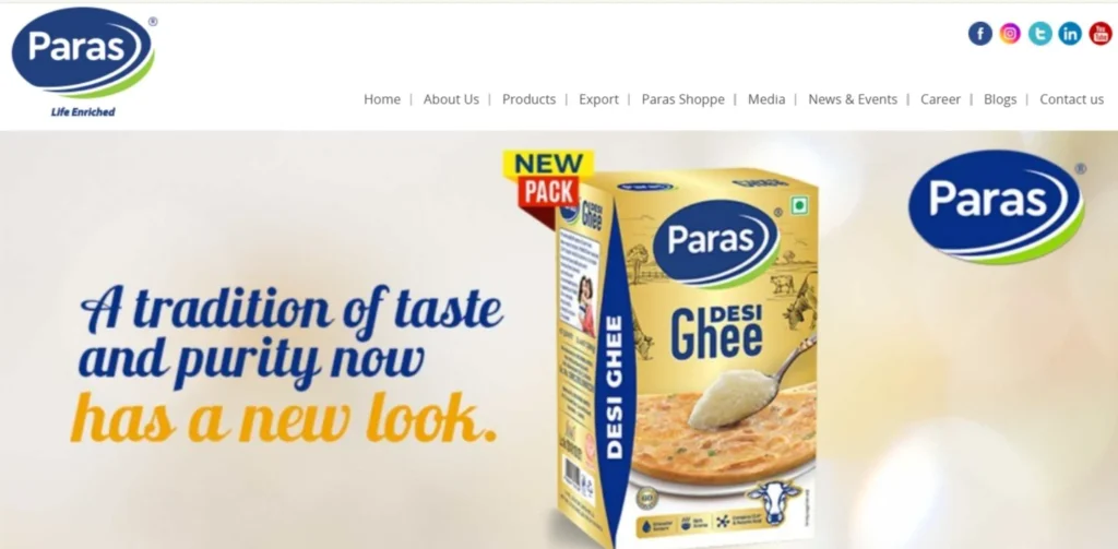 Dairy Products Companies in India