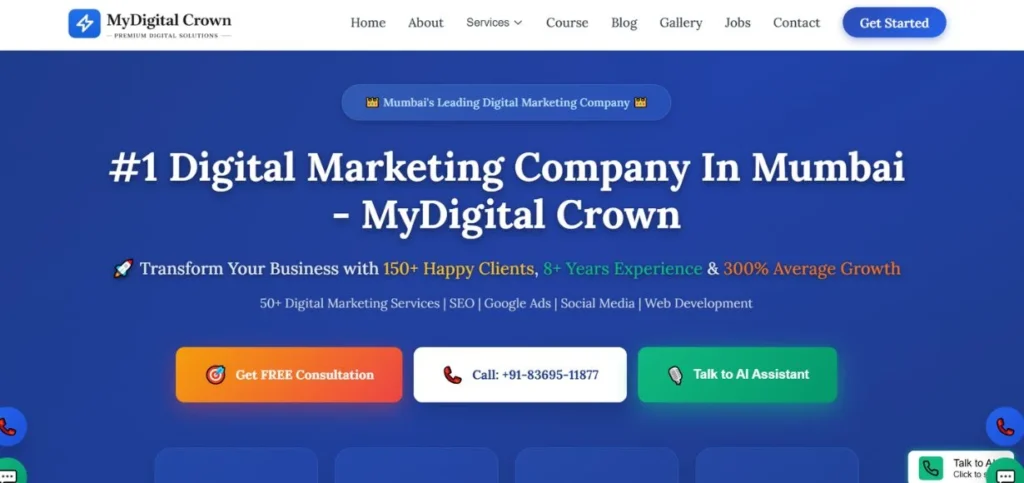 Digital marketing companies in Ghaziabad - My Digital Crown