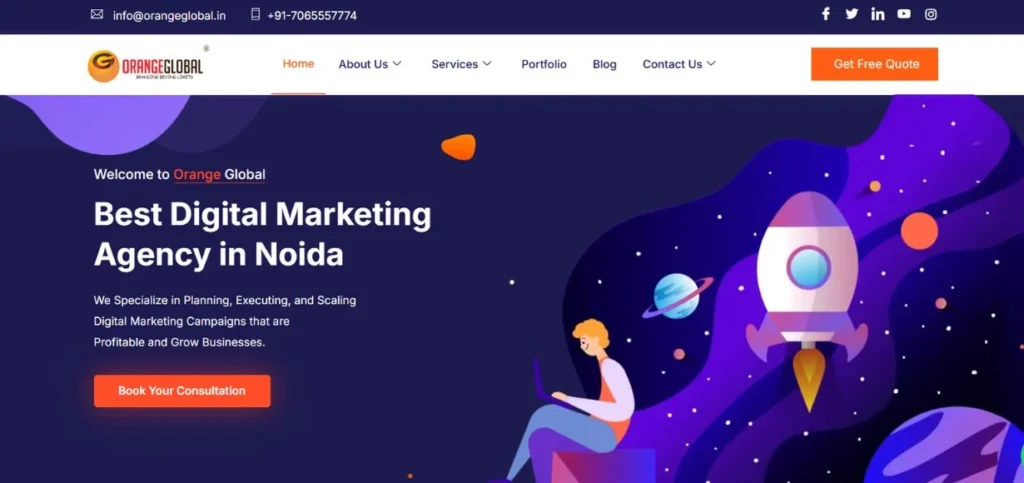 Digital marketing companies in Ghaziabad - Orange Global