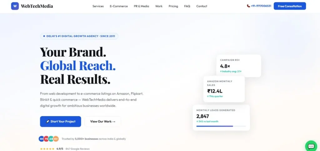 Digital marketing companies in Ghaziabad - Webtech Media