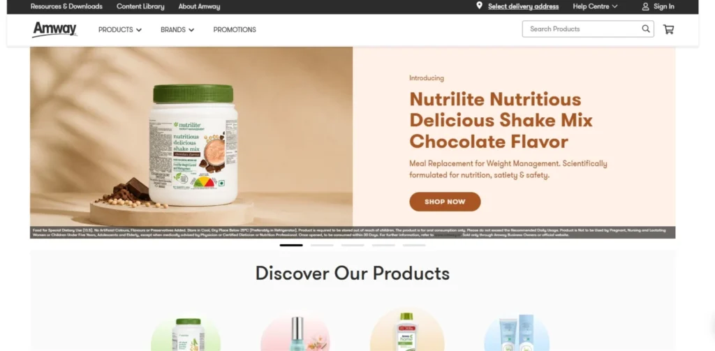 Direct Selling Companies in India - Amway India