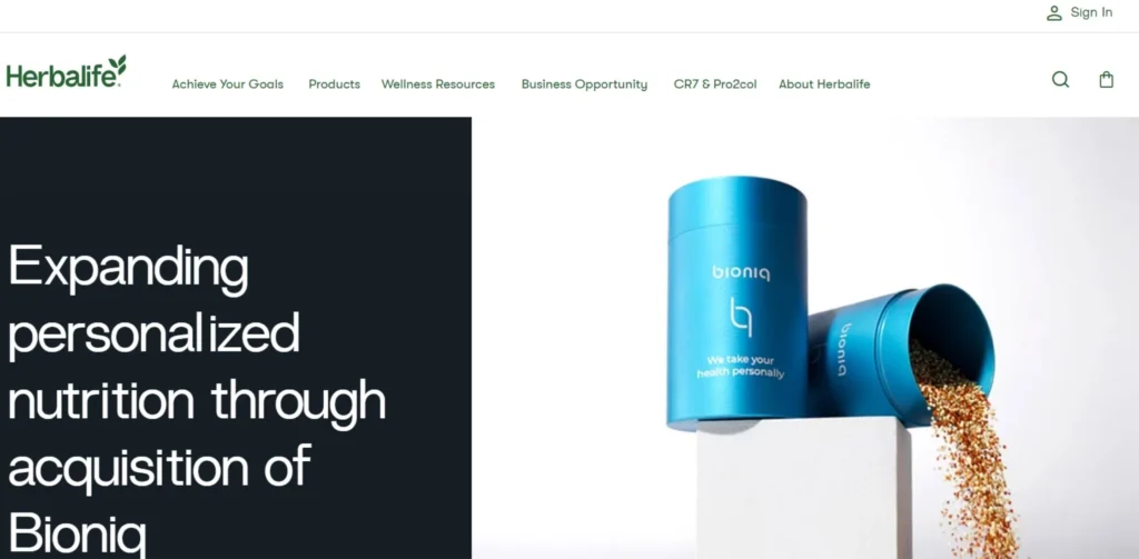 Direct Selling Companies in India - Herbalife Nutrition India