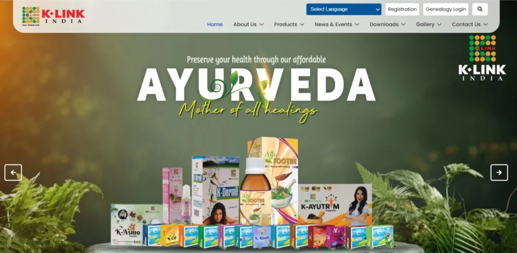 Direct Selling Companies in India - K-Link Healthcare India