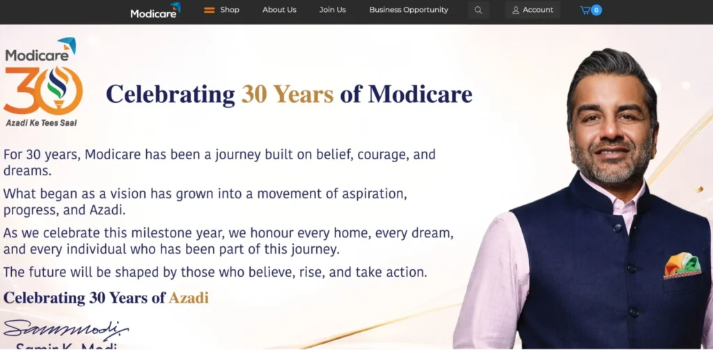 Direct Selling Companies in India - Modicare Limited