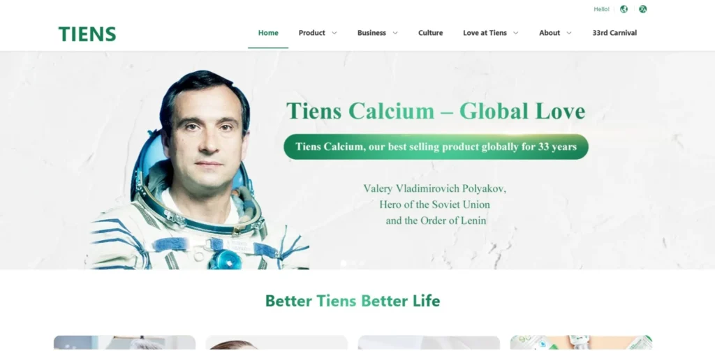 Direct Selling Companies in India - Tiens