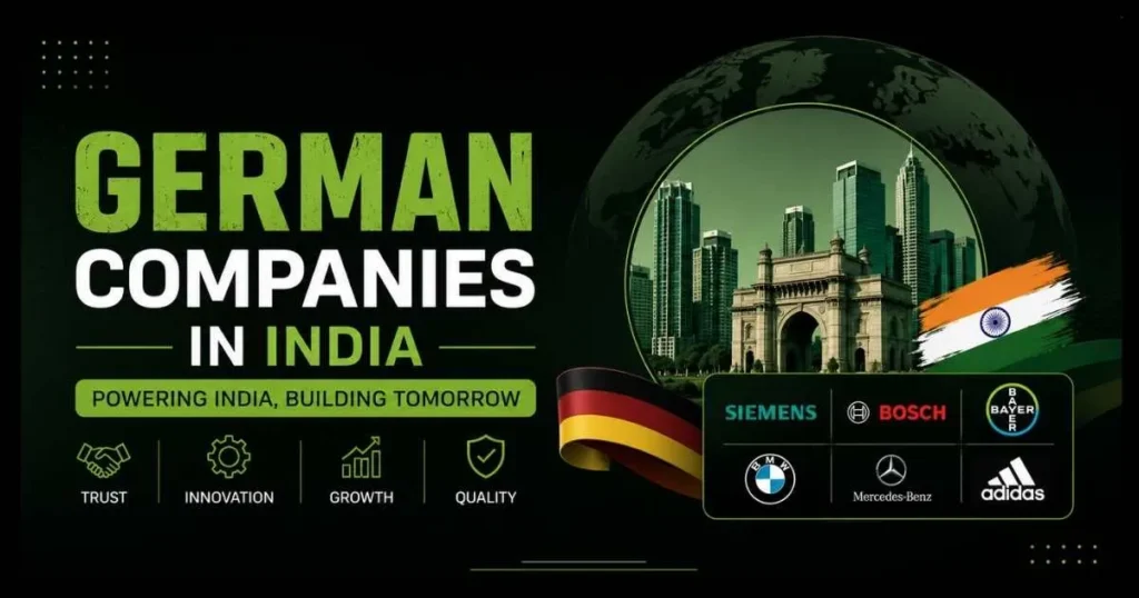 Top 20 German Companies in India 2026: Sectors & Investment Insights