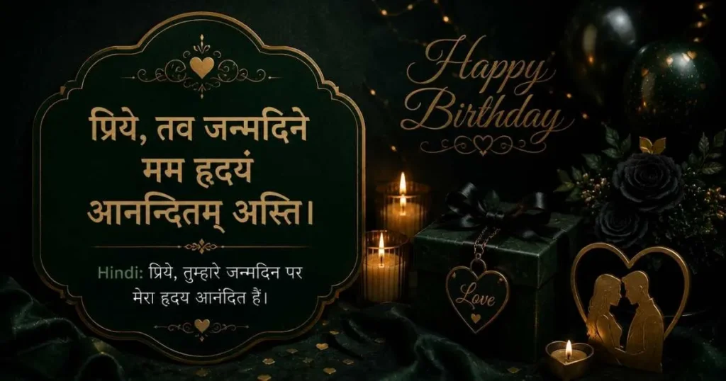 200+ Birthday Wishes in Sanskrit with Hindi & English Meaning (2026) – Shlokas, Quotes & Blessings Birthday Wishes in Sanskrit