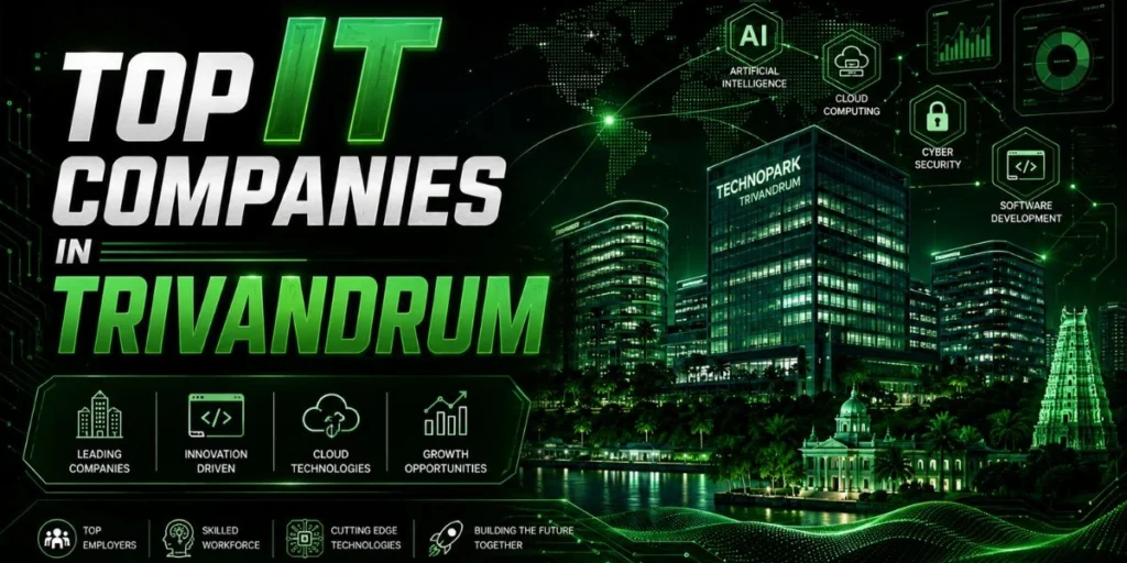 Top 30 IT Companies in Trivandrum (2026) — Technopark, Salaries & Jobs
