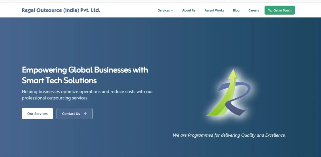 IT Companies in Udaipur - Regal Outsource India Pvt. Ltd.