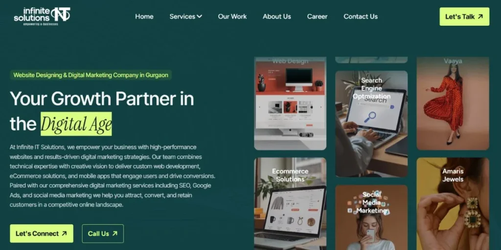 Infinite IT Solutions - Web Development Companies in Gurugram